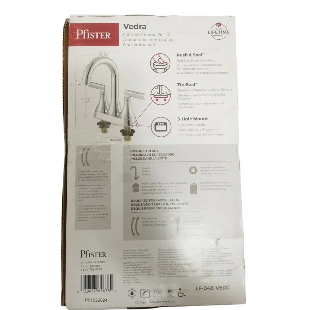 Pfister Vedra 2-Handle 4